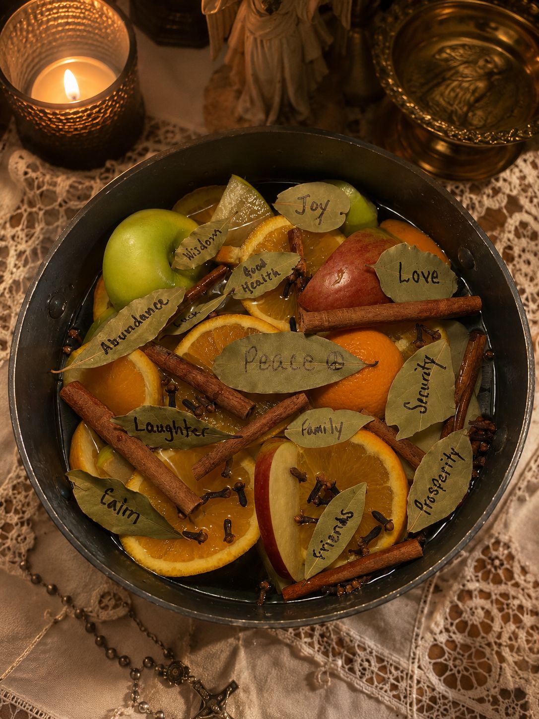 Collective Bay Leaf Hoodoo Petition Ritual | New Moon Road Opener