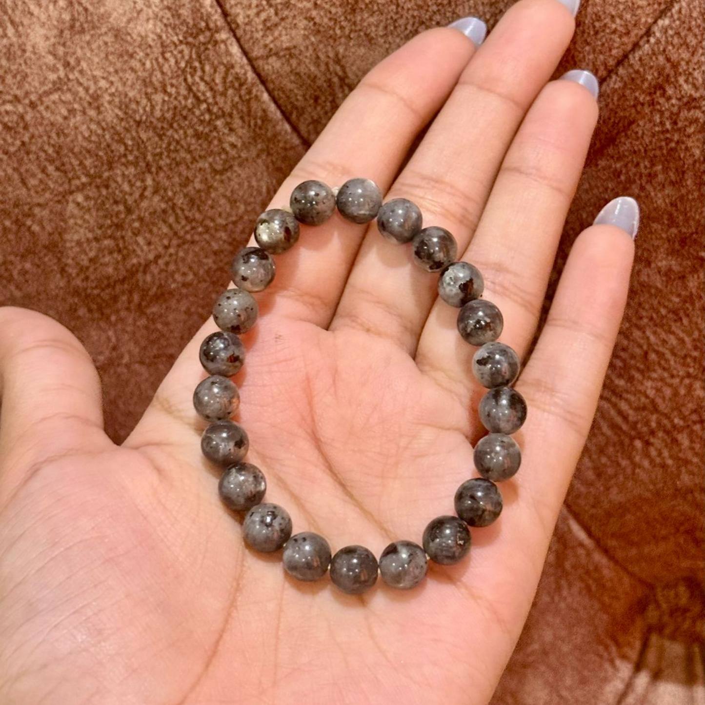 Dalmatian moonstone Bracelet