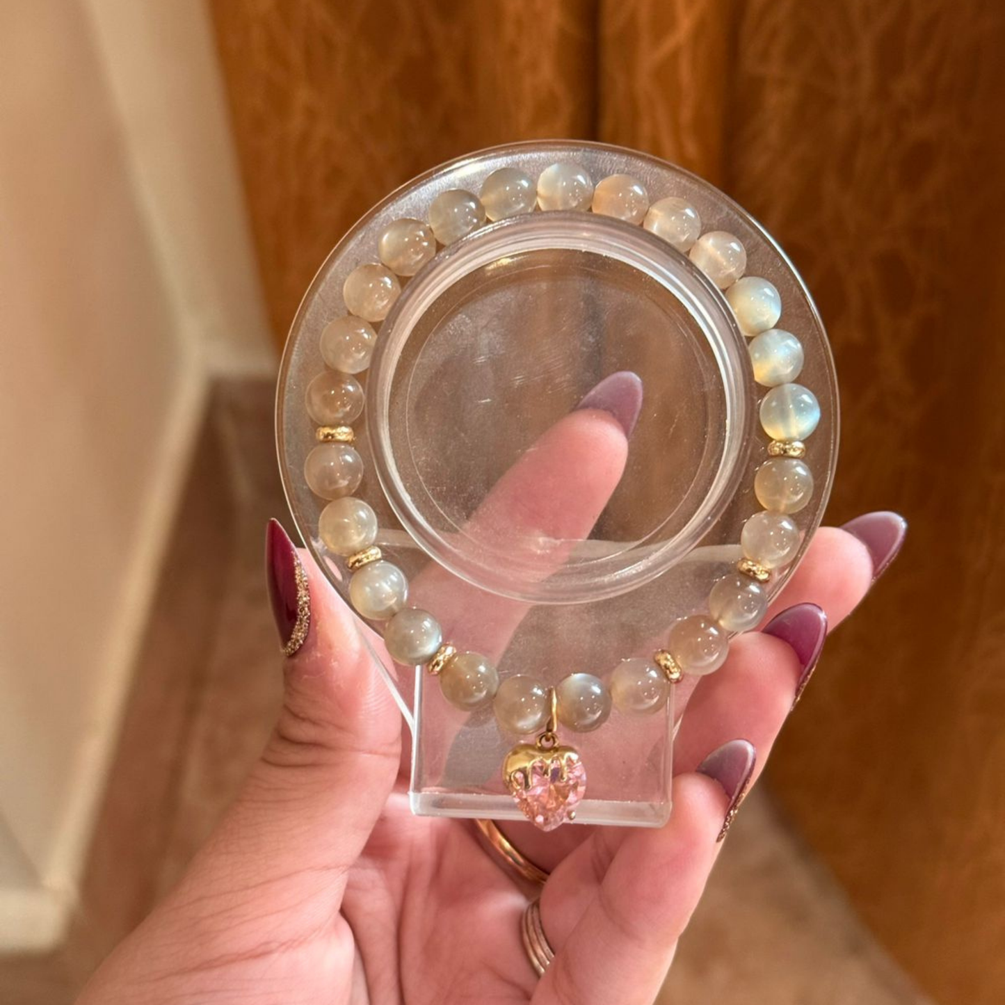 Black Moonstone Bracelet