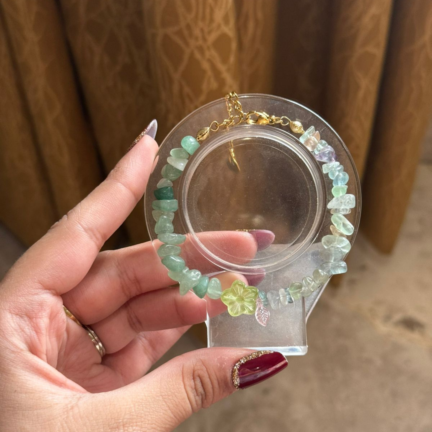 Green Fluorite Bracelet