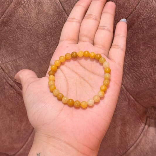 Yellow Jade Bracelet