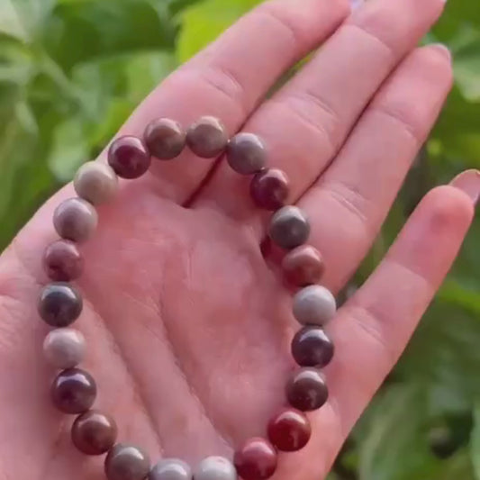 Polychrome jasper bracelet