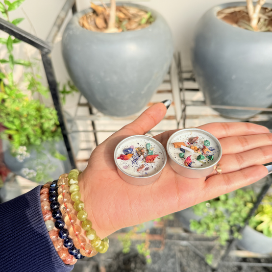 Wish Manifestation Tea Light Candle Set